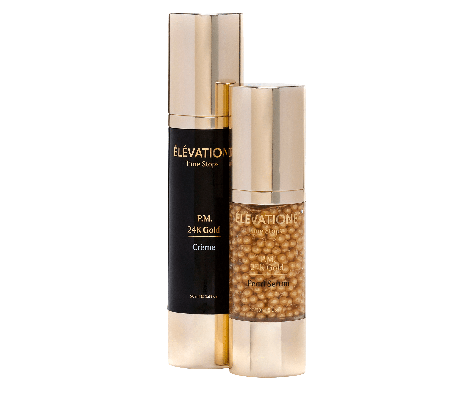 PEARLESSENCE  24K Gold Facial Serum, Peptide Infusion - 2 oz